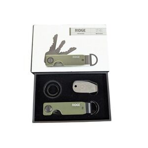 Aa9O The Ridge Wallet - KEYCASE - Matte Olive -